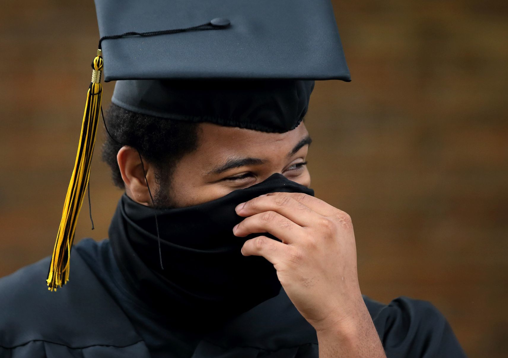 University City High School drive by graduation